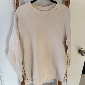 Varley Ribbed Zipper Sweater